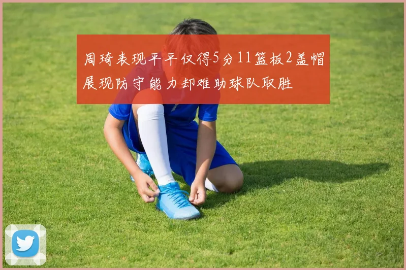 周琦表现平平仅得5分11篮板2盖帽展现防守能力却难助球队取胜